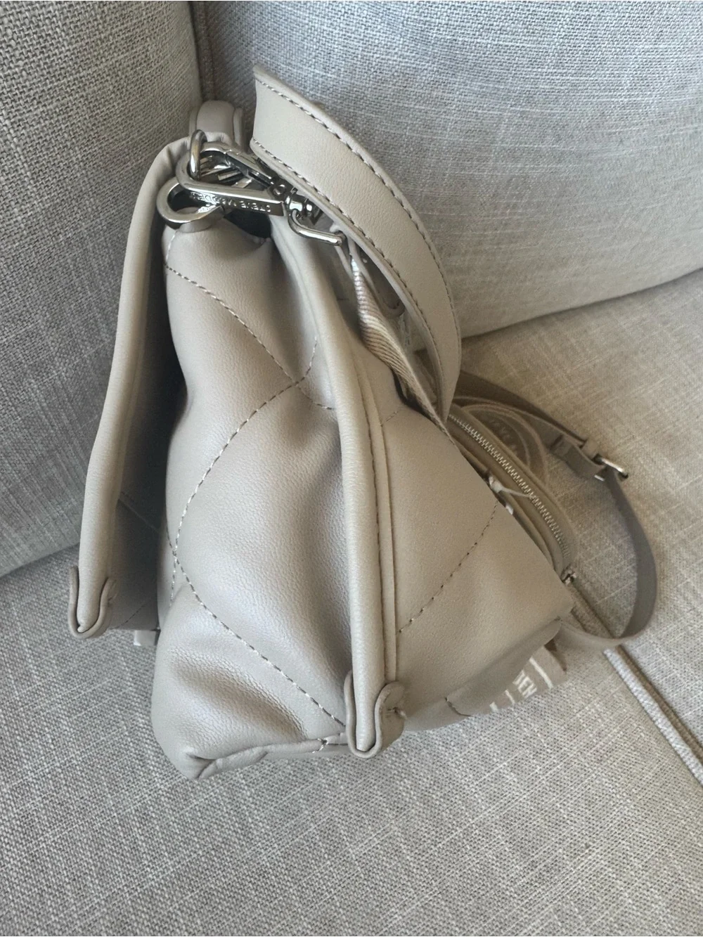 Steven Madden tan crossbody bag NWT